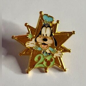 3/$25 Disney Trading Pins Goofy 20th Anniversary Time to Shine